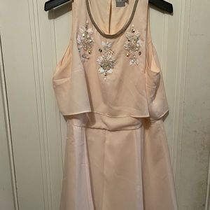 ASOS Embelished Pink  dress
